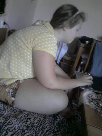 To si nevsimajte... ona sa nudila tak ma fotila kym som sedela pri pc :D:D